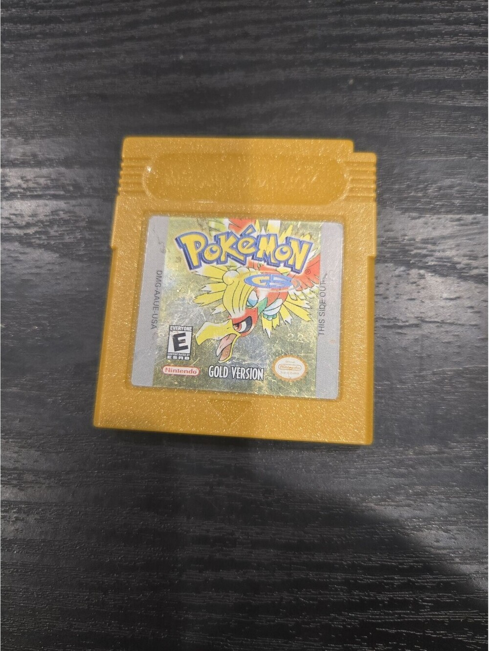 Authentic Pokémon Gold Version - Nintendo Game Boy Color -- Saves!
